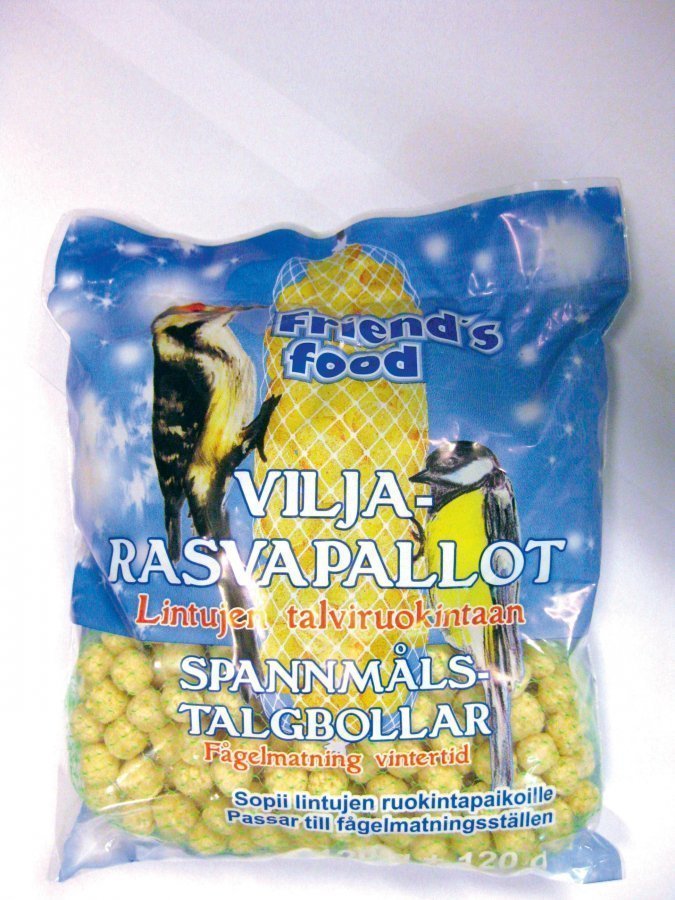 Finnsweet Viljarasvapallot Linnuille 240g - Elä